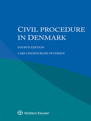 cover image of Civil Procedure in Denmark